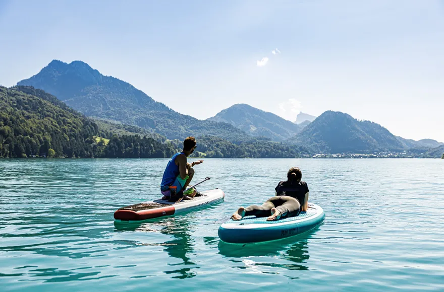 SUP Privatstunde für 2 Attersee