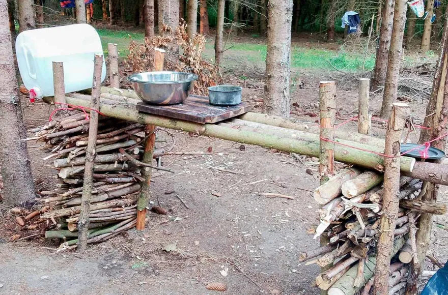 Survivalcamp Raum Luckenwalde