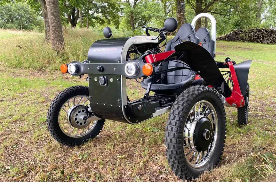 Swincar Tandem Tour für 2 Stiege (1 Std.)