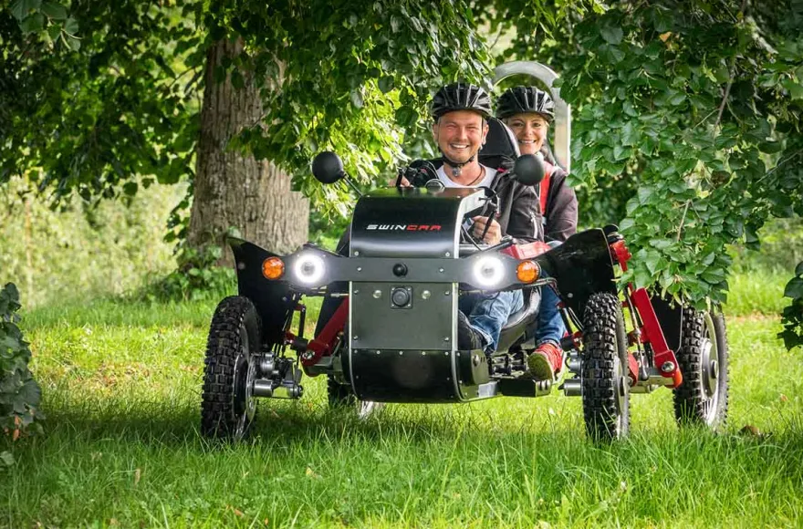 Swincar Tandem Tour für 2 Stiege (1 Std.)