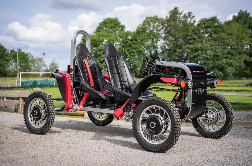 Swincar Tandem Tour für 2 Stiege (2 Std.)