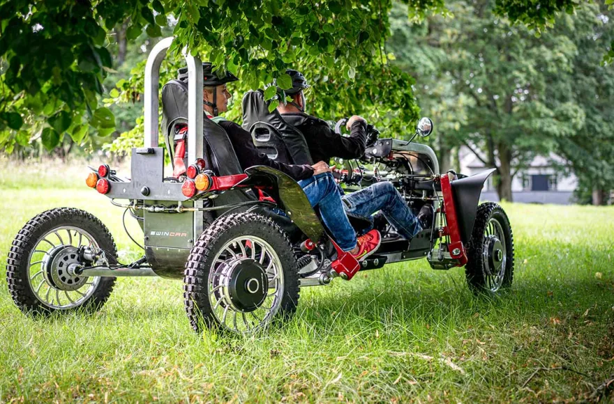 Swincar Tandem Tour für 2 Stiege (2 Std.)