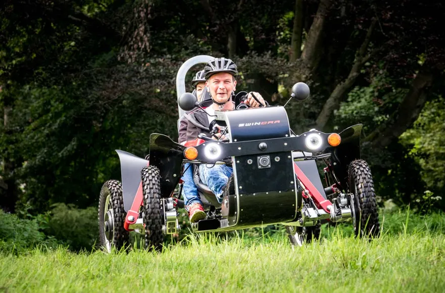 Swincar Tandem Tour für 2 Stiege (2 Std.)