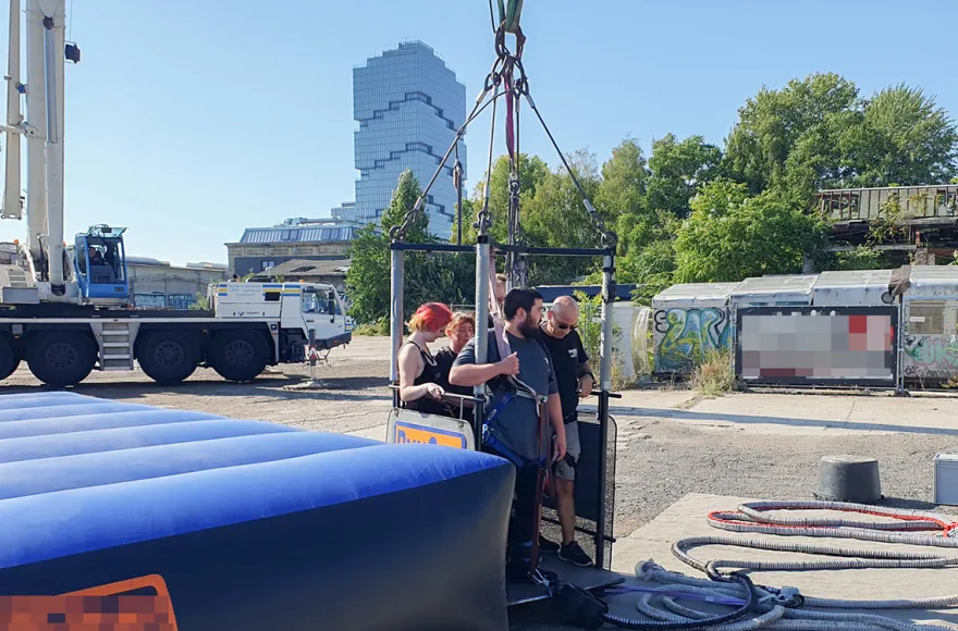 Tandem Bungee Jumping Berlin für 2