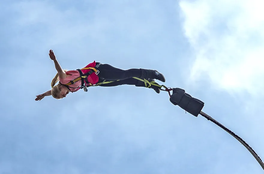 Tandem Bungee Jumping Hamburg für 2