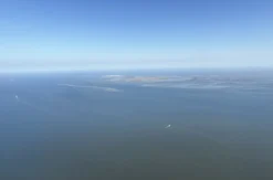 Tragschrauber Flug Nordsee Inseln