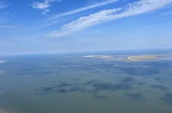 Tragschrauber Flug Nordsee Inseln