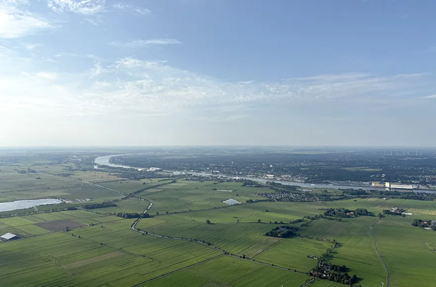 Tragschrauber Flug Rotenburg