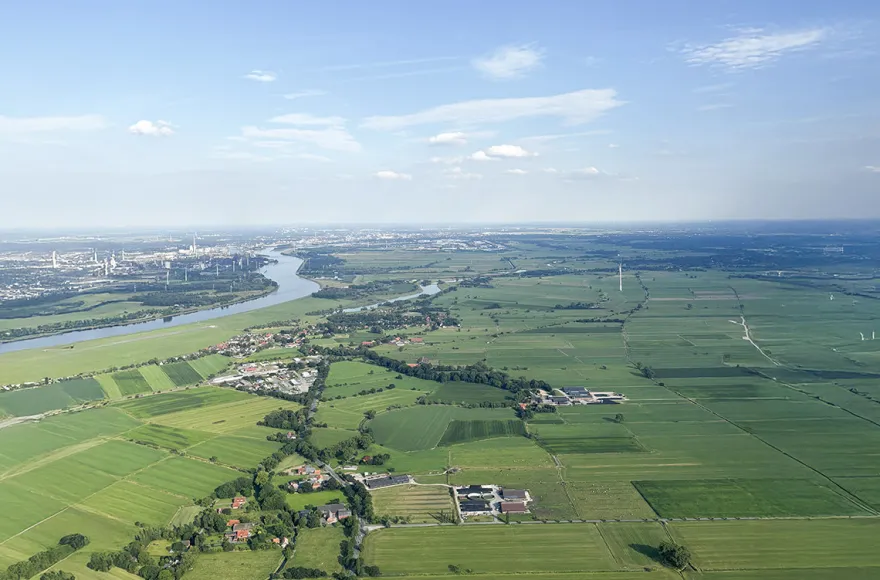 Tragschrauber Flug Rotenburg