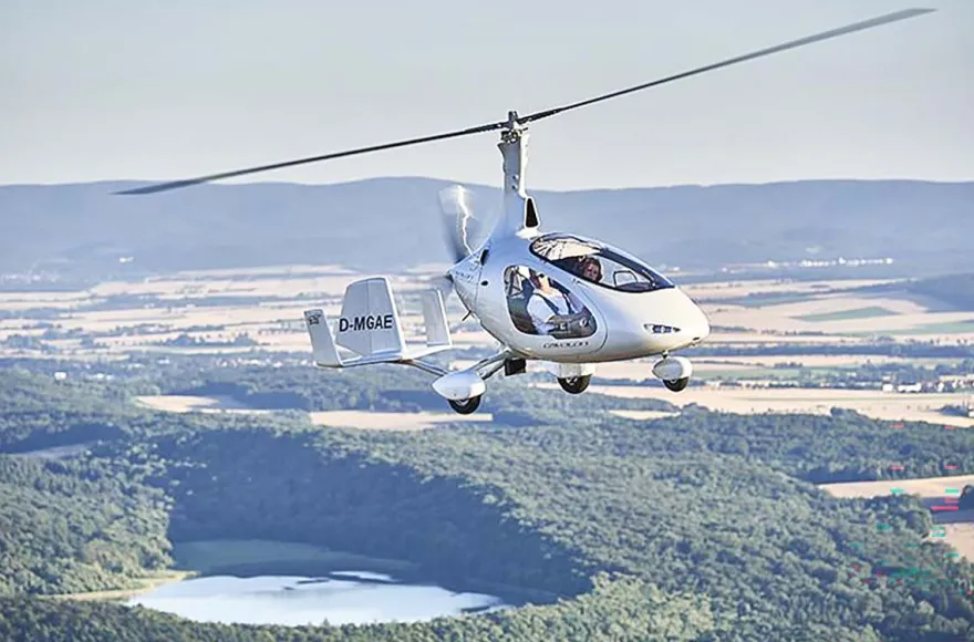 Tragschrauber Rundflug Heubach (60 Min.)