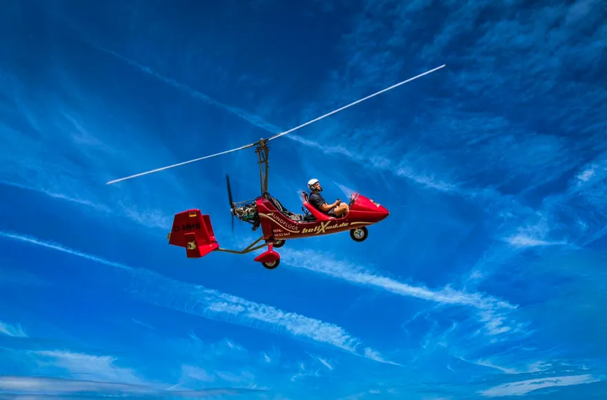 Tragschrauber Rundflug Magdeburg (90 Min.)