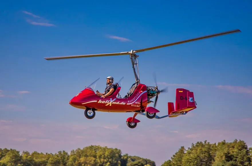 Tragschrauber Rundflug Magdeburg (90 Min.)