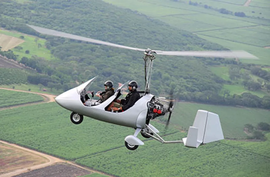 Tragschrauber Rundflug (60 Min.)
