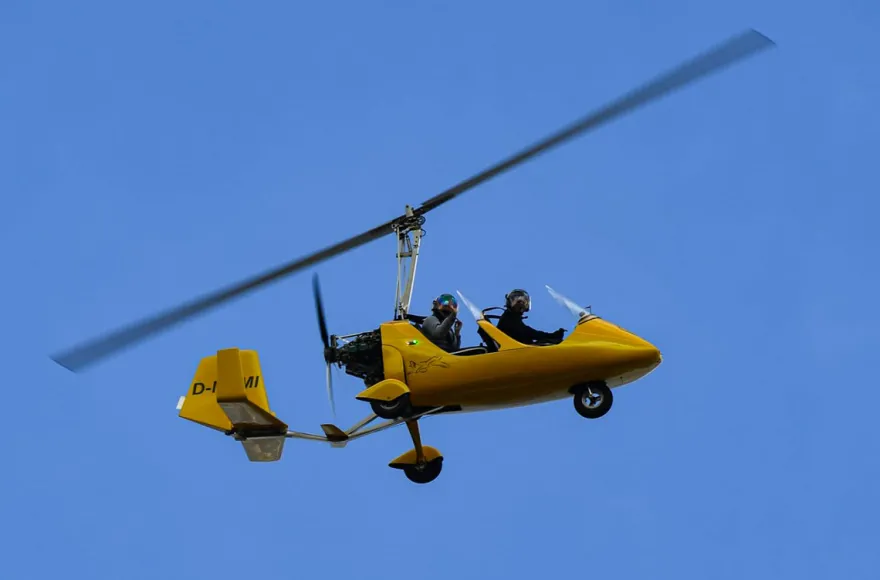 Tragschrauber-Rundflug Mosbach (30 Min.)