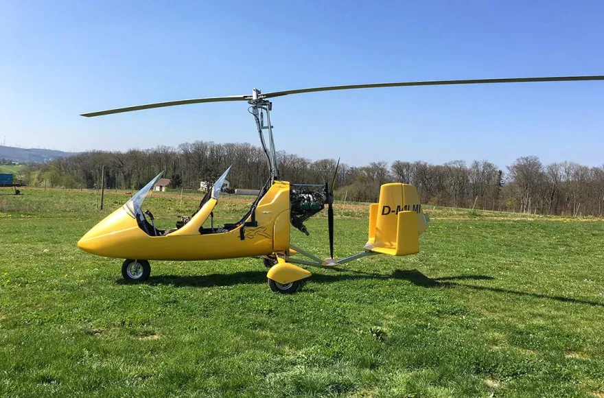 Tragschrauber-Rundflug Mosbach (60 Min.)