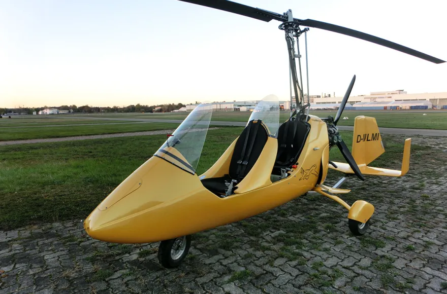 Tragschrauber-Rundflug Mosbach (60 Min.)