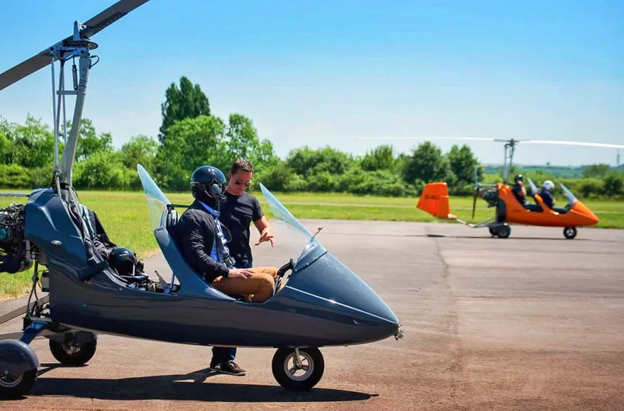 Tragschrauber selber fliegen Heubach (60 Min.)