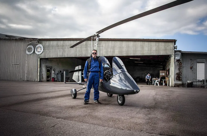 Tragschrauber selber fliegen Hockenheim (60 Min.)