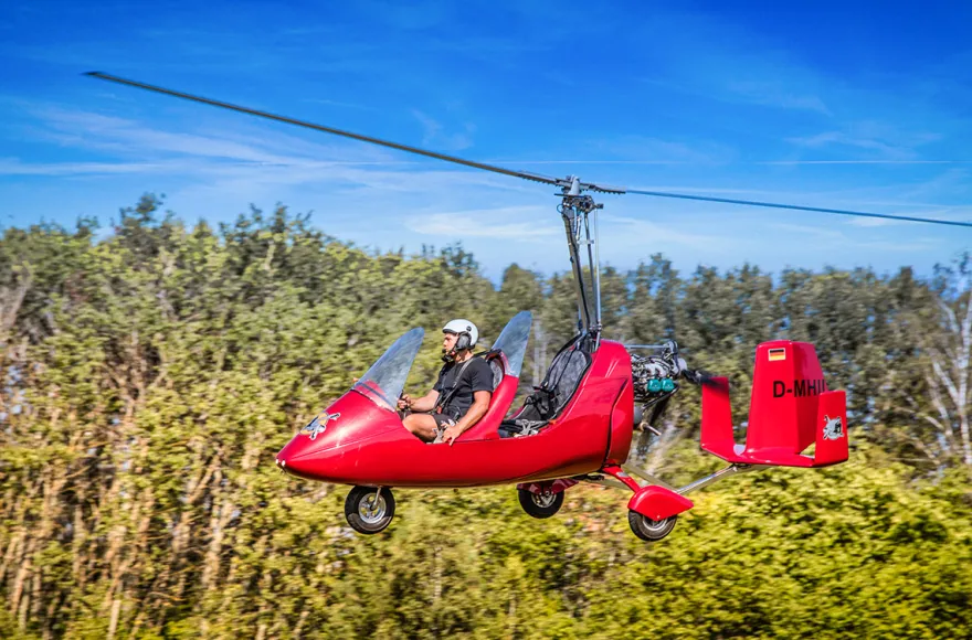 Tragschrauber selber fliegen Magdeburg (60 Min.)