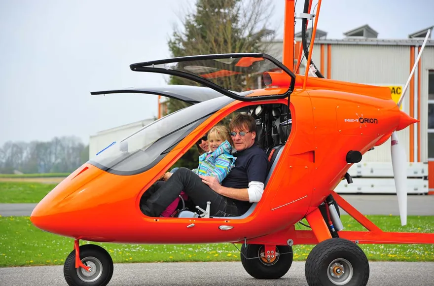 Tragschrauber selber fliegen Landshut (30 Min.)