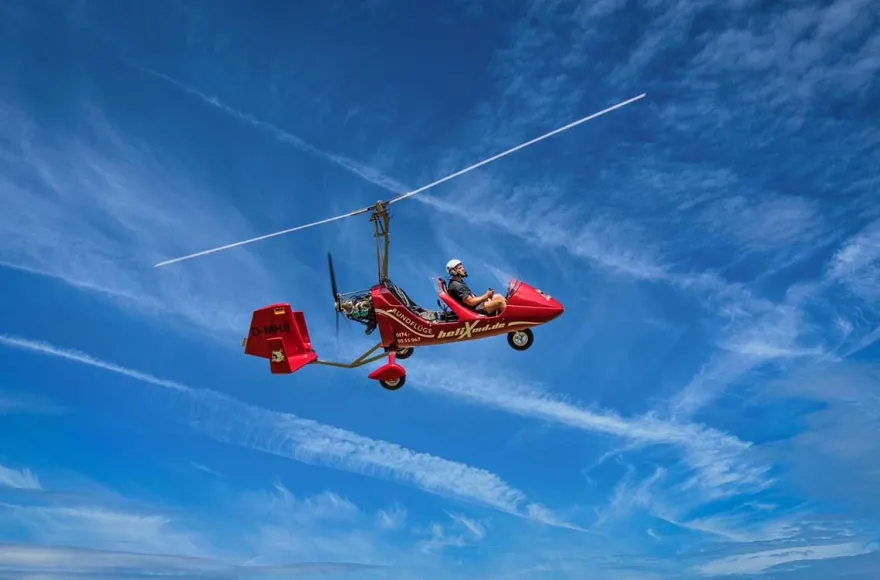 Tragschrauber selber fliegen Magdeburg (30 Min.)