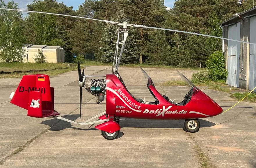 Tragschrauber selber fliegen Magdeburg (30 Min.)