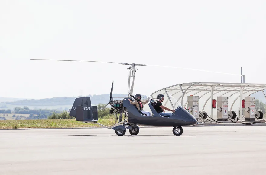 Tragschrauber selber fliegen Hockenheim (30 Min.)