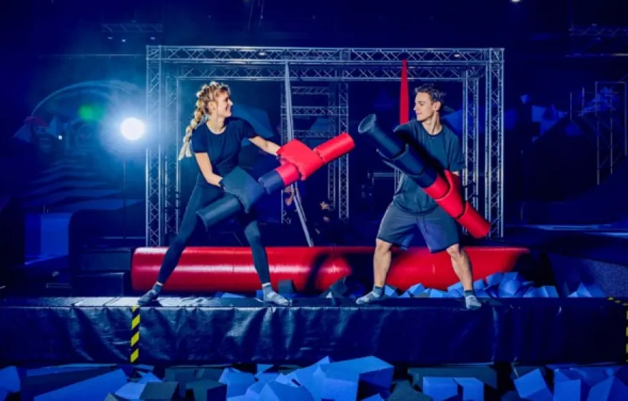 Trampolinhalle Düsseldorf für 2
