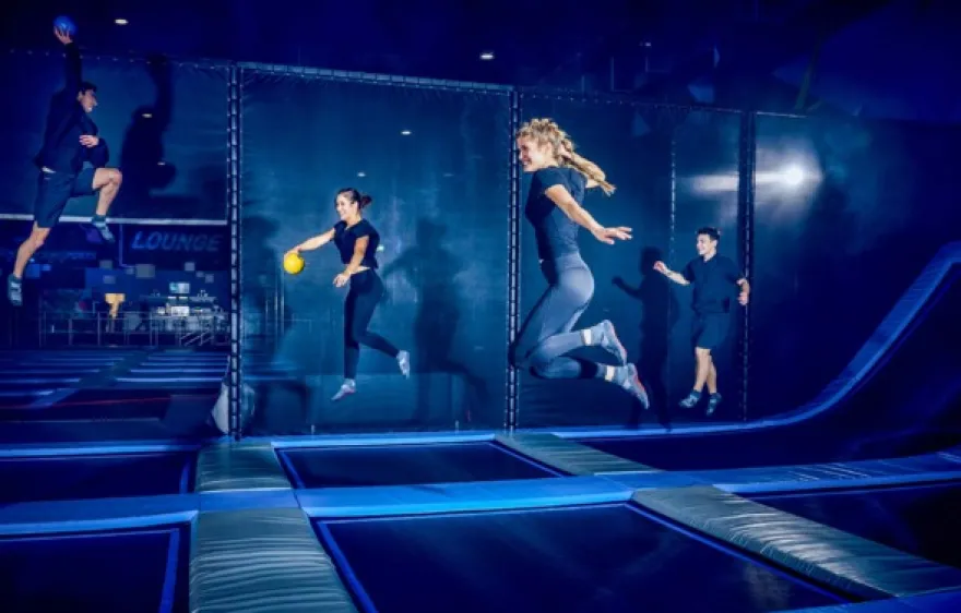 Trampolinhalle Düsseldorf für 2