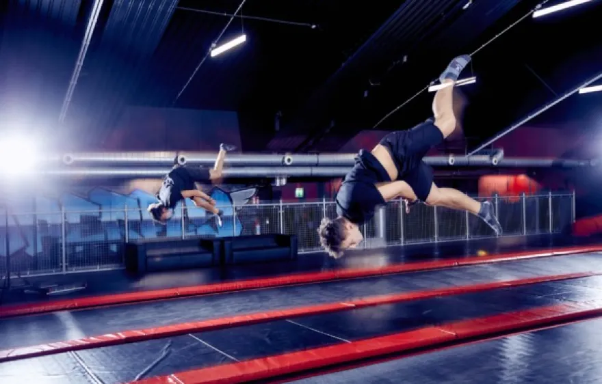 Trampolinhalle Duisburg für 2