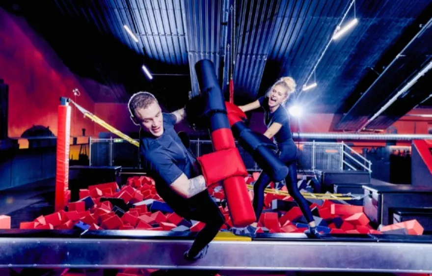 Trampolinhalle München Trudering-Riem für 2