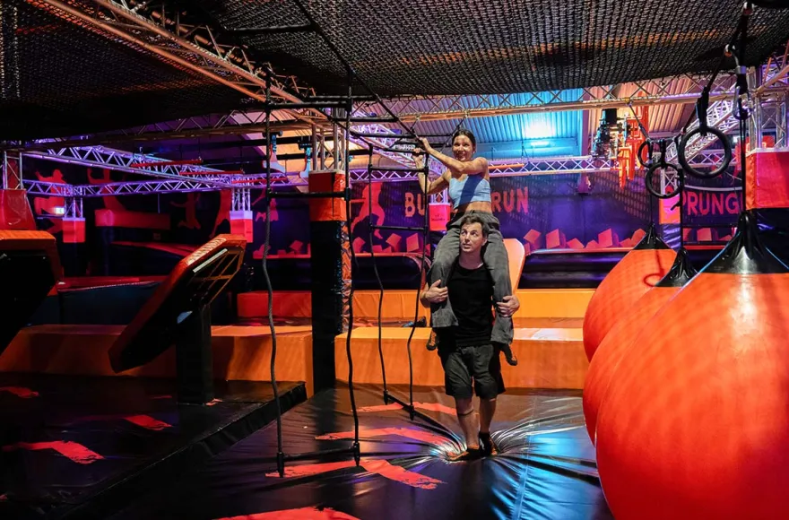 Trampolin Park für 2