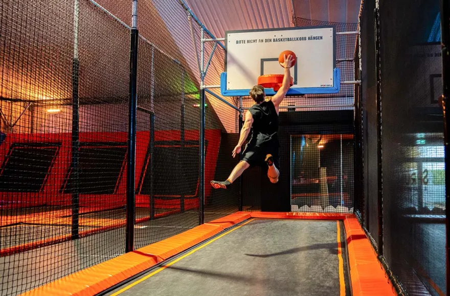 Trampolin Park für 2