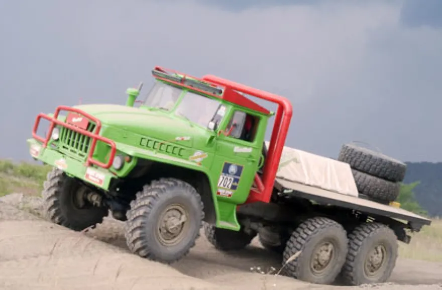 Truck Trial im Ural 6x6