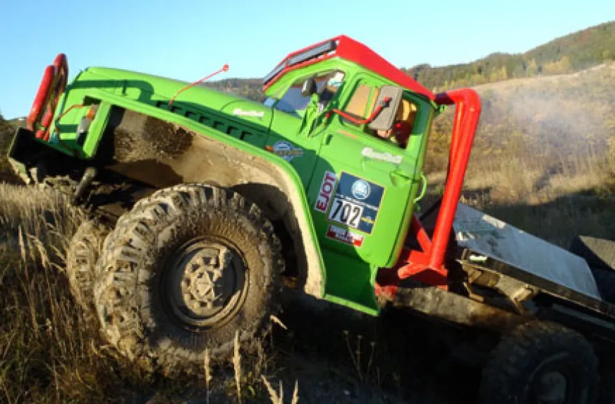 Truck Trial im Ural 6x6