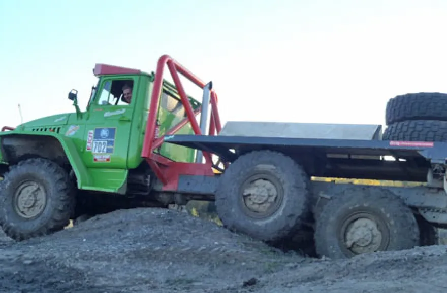 Truck Trial im Ural 6x6