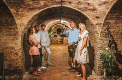 Urlaub mit Freunden im Weinfass Grub an der March