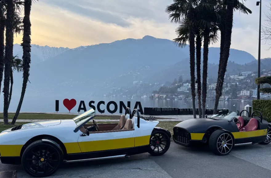 Vanderhall Roadster Fahrt ab Locarno (Valley Ride 5h)