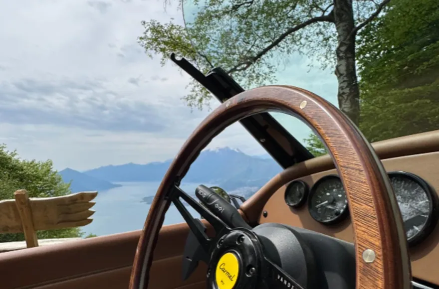 Vanderhall Roadster Fahrt ab Locarno (Morning Ride 3h)