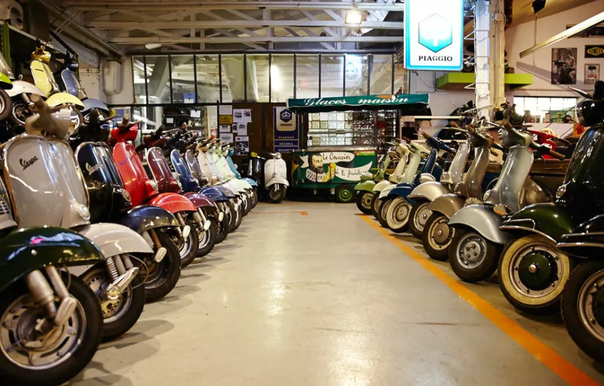 Vespa Schrauberkurs-Automatik München