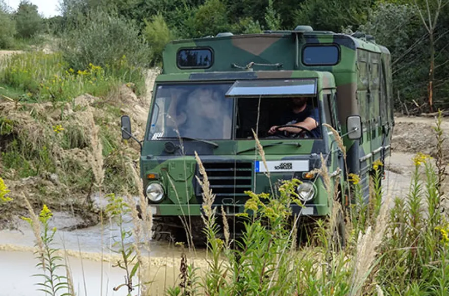 Volvo Offroad fahren Raum Ingolstadt