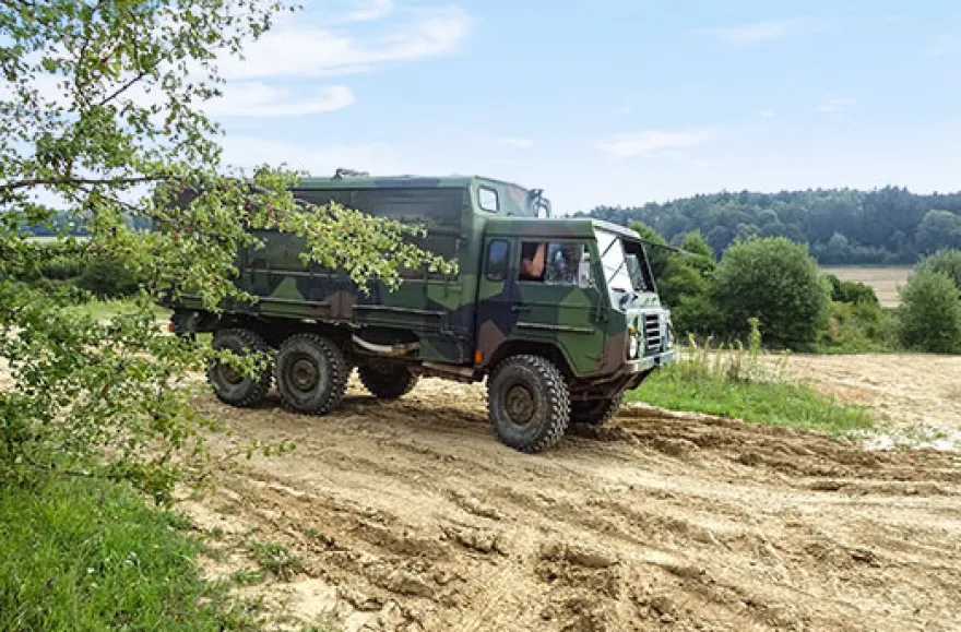 Volvo Offroad fahren Raum Ingolstadt