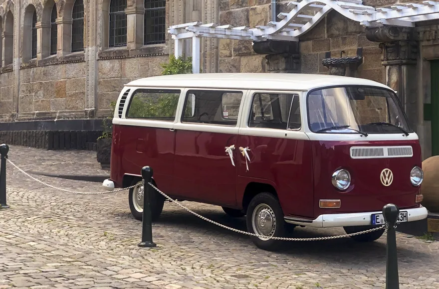 VW Bulli Tour Bochum mit Wein-Tasting