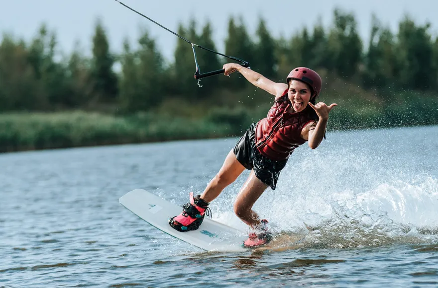 Wakeboarding in Südfrankreich