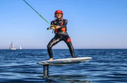 Wakefoiling in Südfrankreich