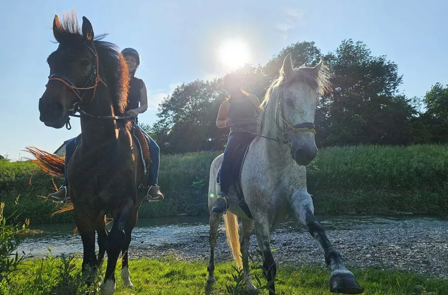 Wanderreiten Kapelln