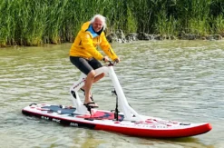 Wasserfahrrad am Neusiedler See