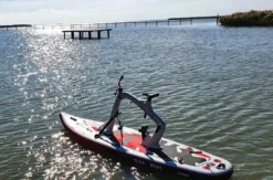 Wasserfahrrad am Neusiedler See
