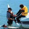 Wasserski fahren am Boot oder Jetski