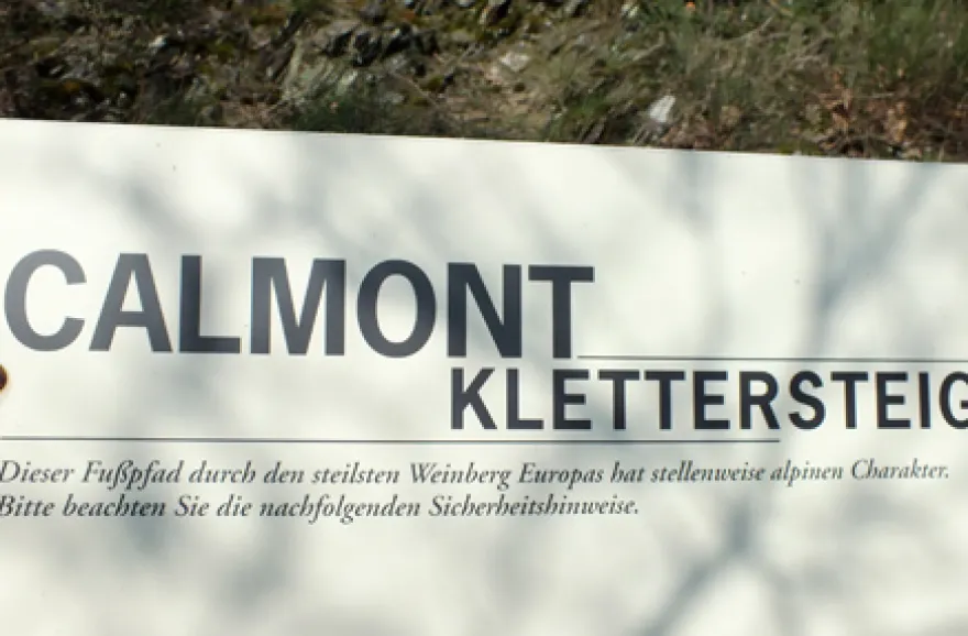 Weinbergwanderung mit Klettersteig an der Mosel